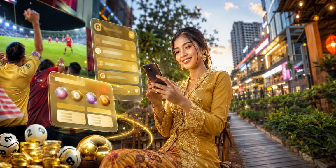 Loteri kebaya Johor Bahru bergaya Malaysia di ninelotto